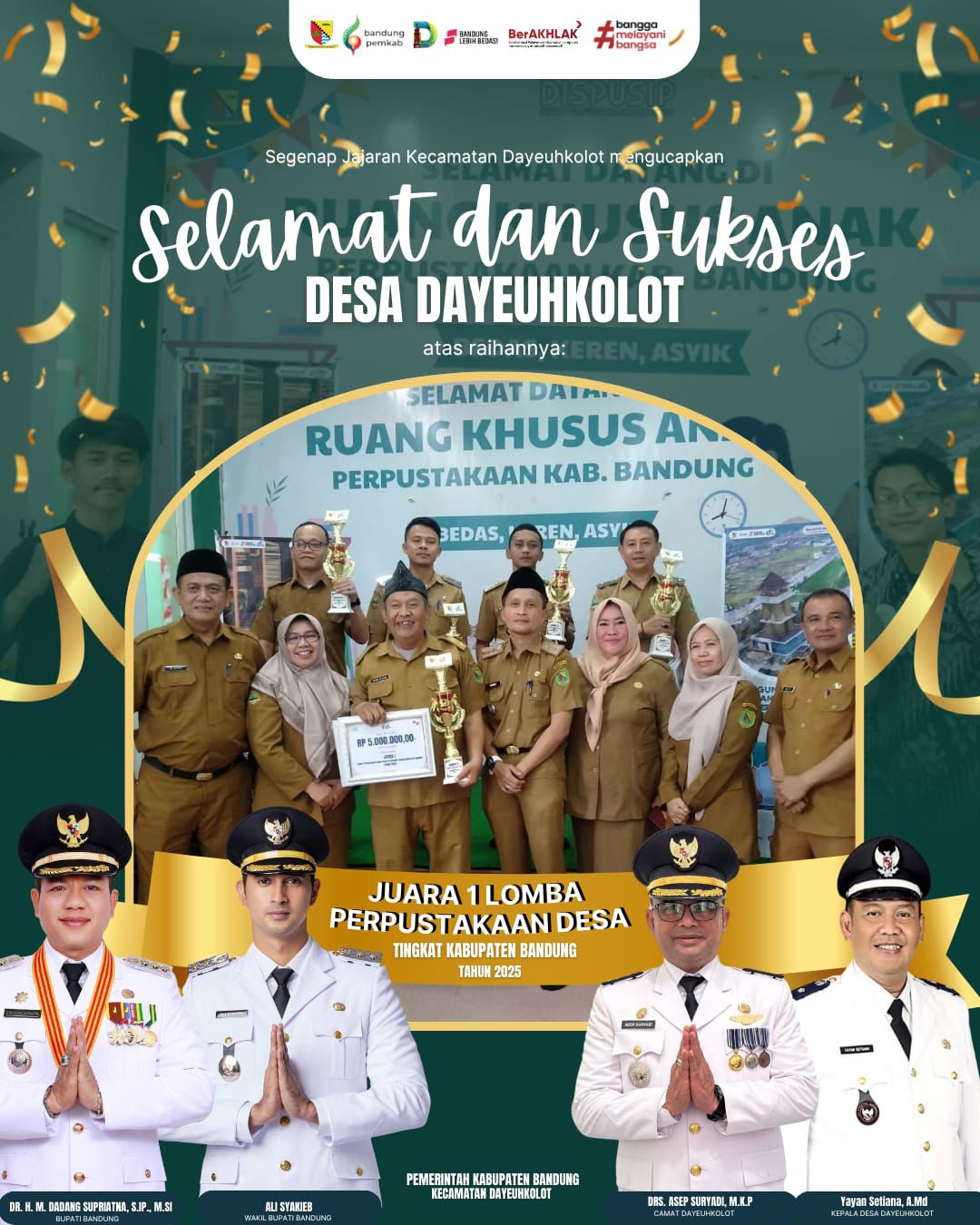 desa-dayeuhkolot-raih-juara-1-lomba-perpustakaan-desa-tingkat-kabupaten-bandung-tahun-2025