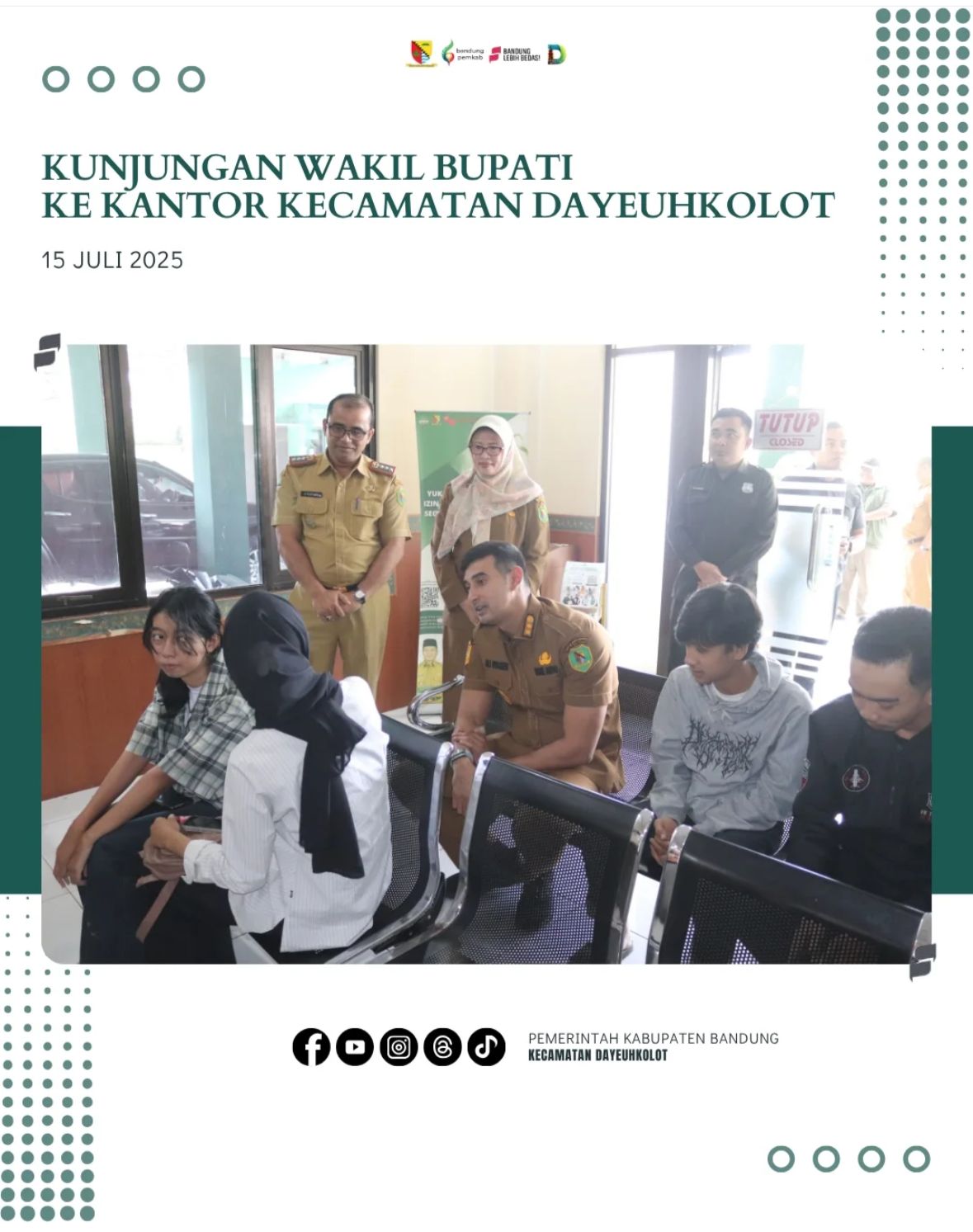 kunjungan-kerja-wakil-bupati-bandung-ke-kantor-kecamatan-dayeuhkolot