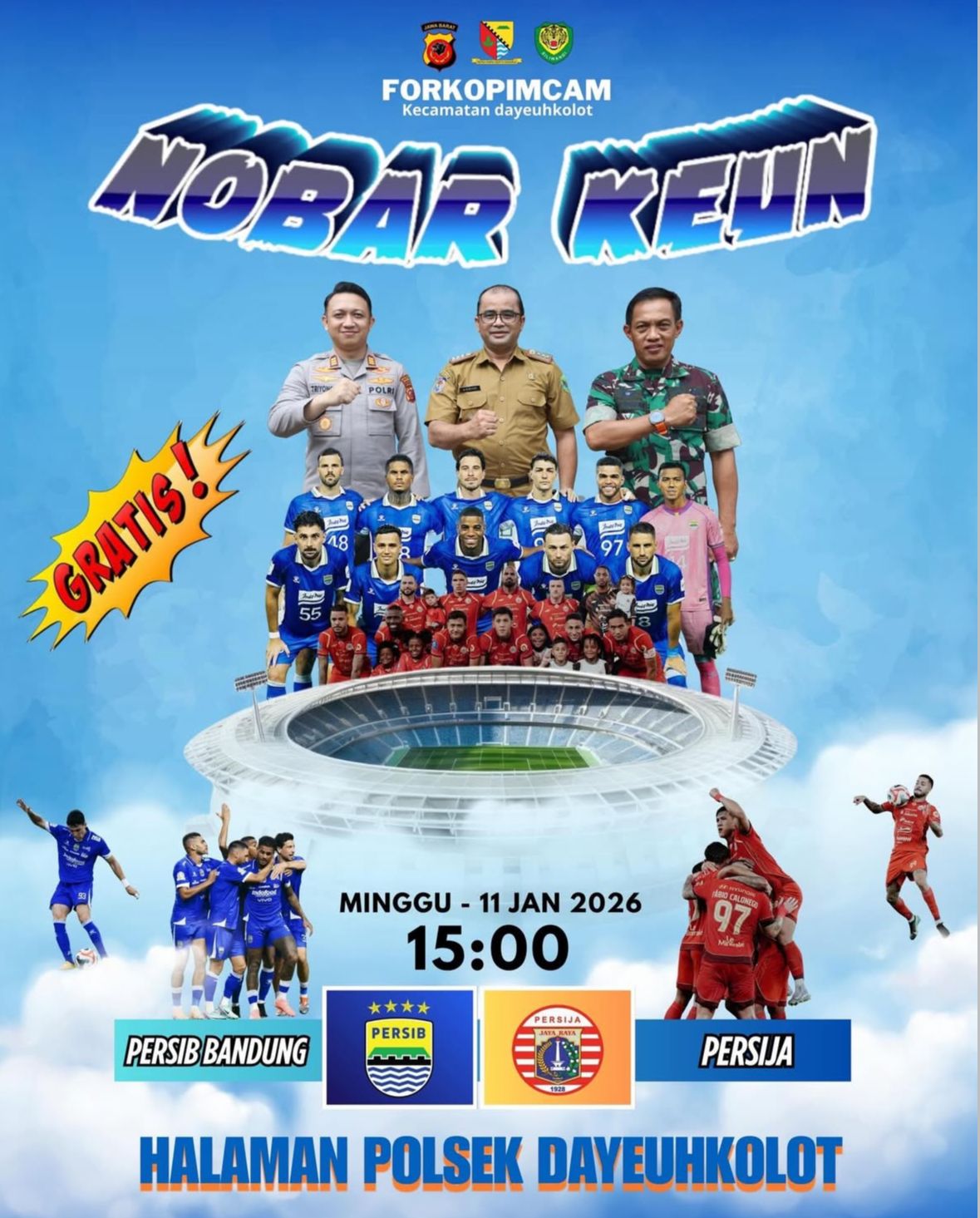 forkopimcam-kecamatan-dayeuhkolot-nobar-nonton-bareng-persib-bandung-vs-persija