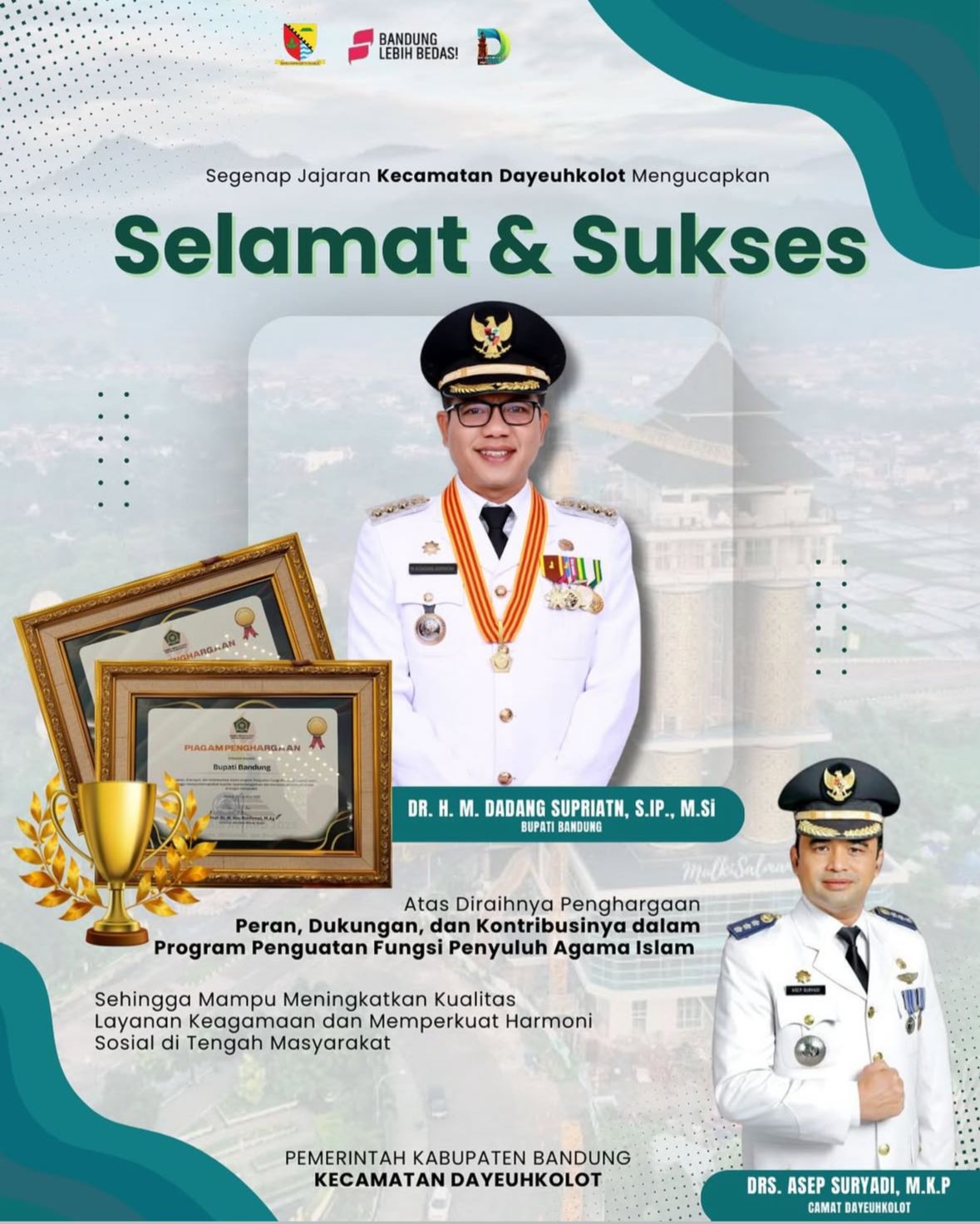 selamat-sukses-kepada-bupati-bandung-raih-penghargaan-peran-dukungan-dan-kontribusinya-dalam-program-penguatan-fungsi-penyuluh-agama-islam